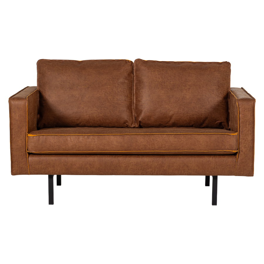 Rodeo 2-zits zitbank ecoleer cognac