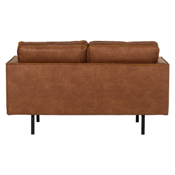 Rodeo 2-zits zitbank ecoleer cognac