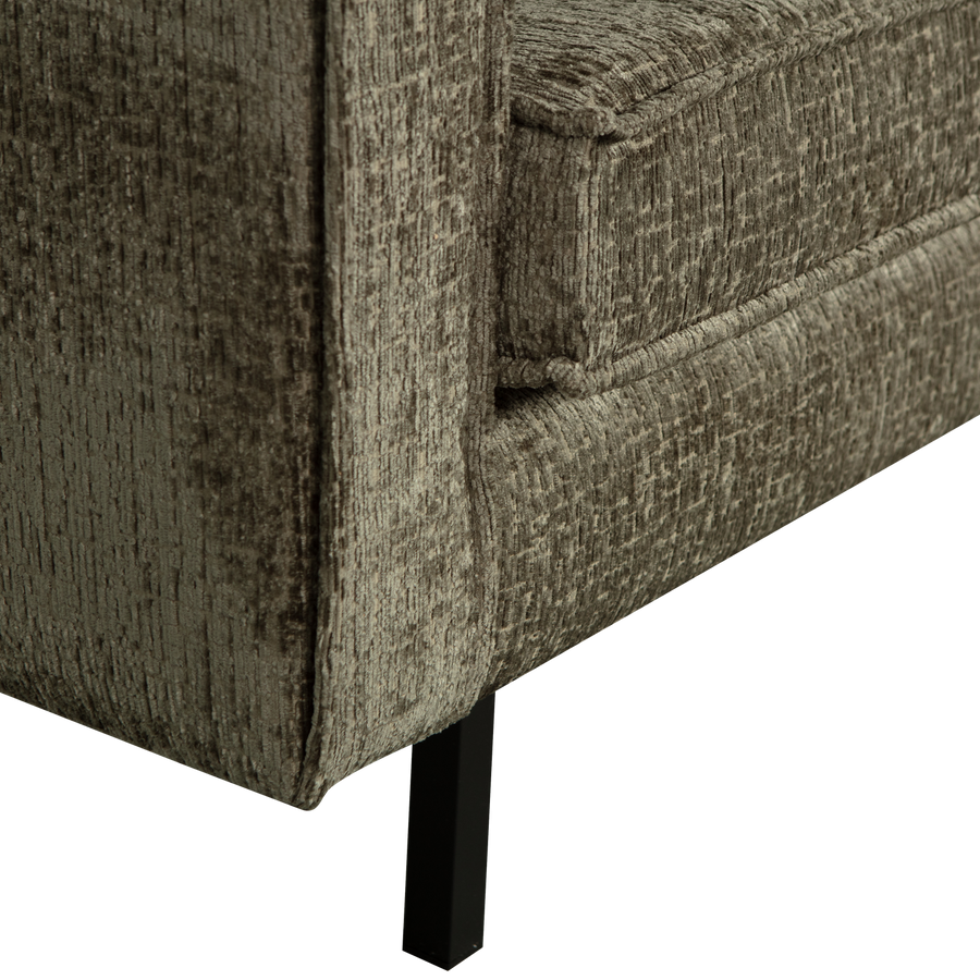 Rodeo 2-zits zitbank structure velvet frost