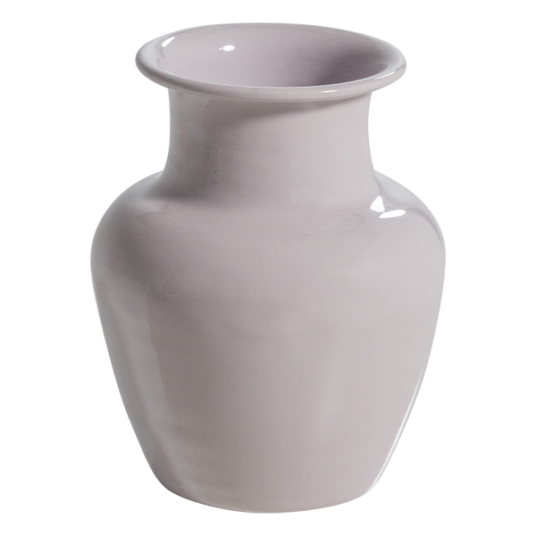 Numo wanddecoratie set vaas/kubus 21 x 10 cm metaal paars