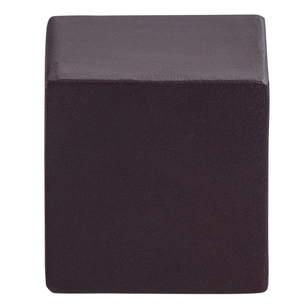 Numo wanddecoratie set vaas/kubus 21 x 10 cm metaal paars