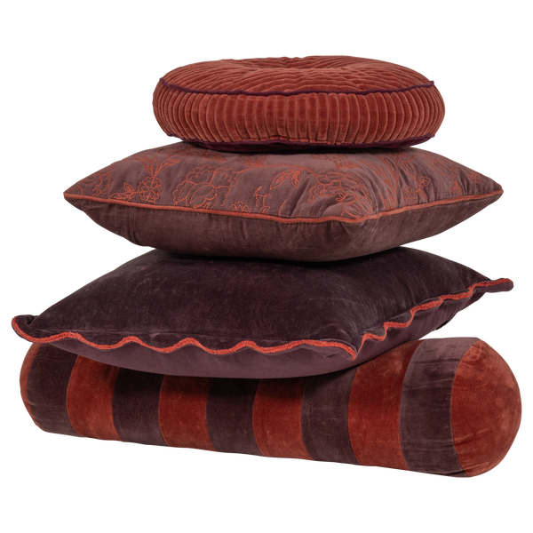 Sova sierkussen roze/paars - set van 4