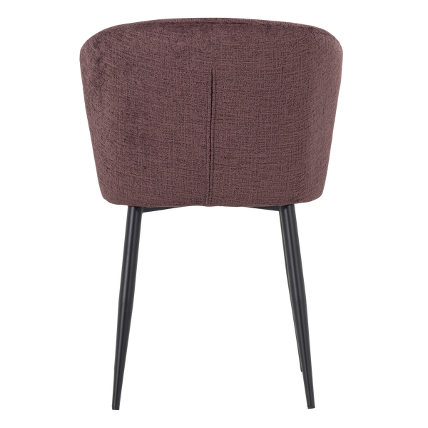 Luse eetkamerstoel velvet paars - set van 2