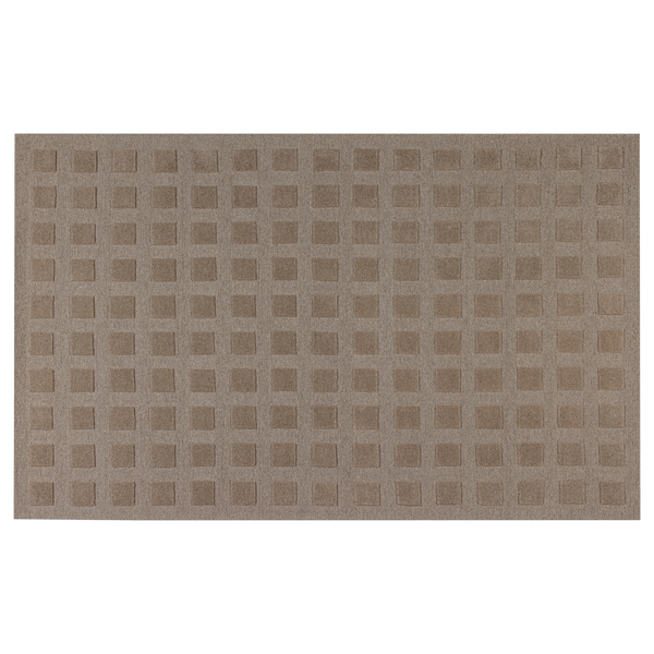Veya vloerkleed 200 x 300 cm wol/katoen zand