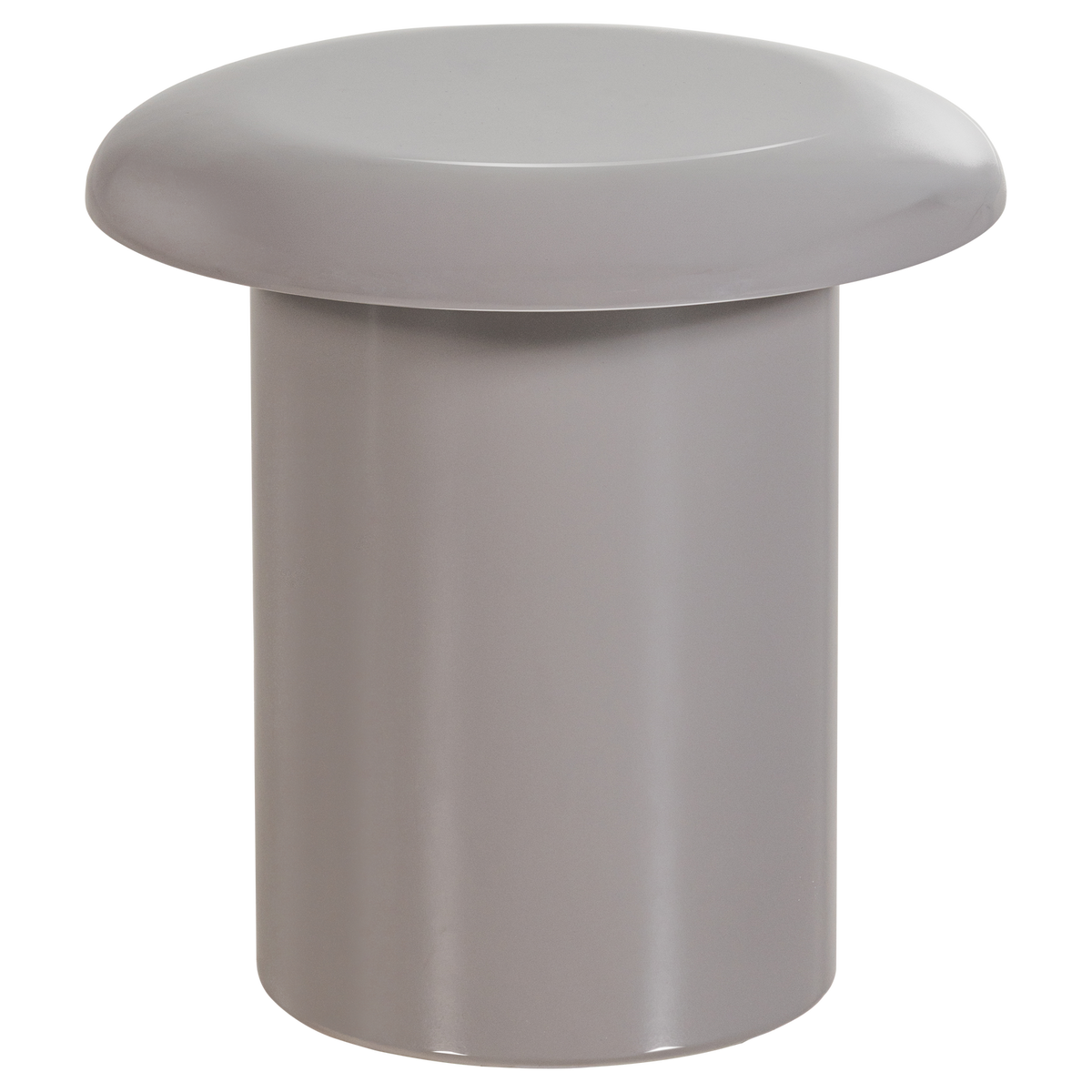 Alvo bijzettafel mdf hoogglans lichtgrijs