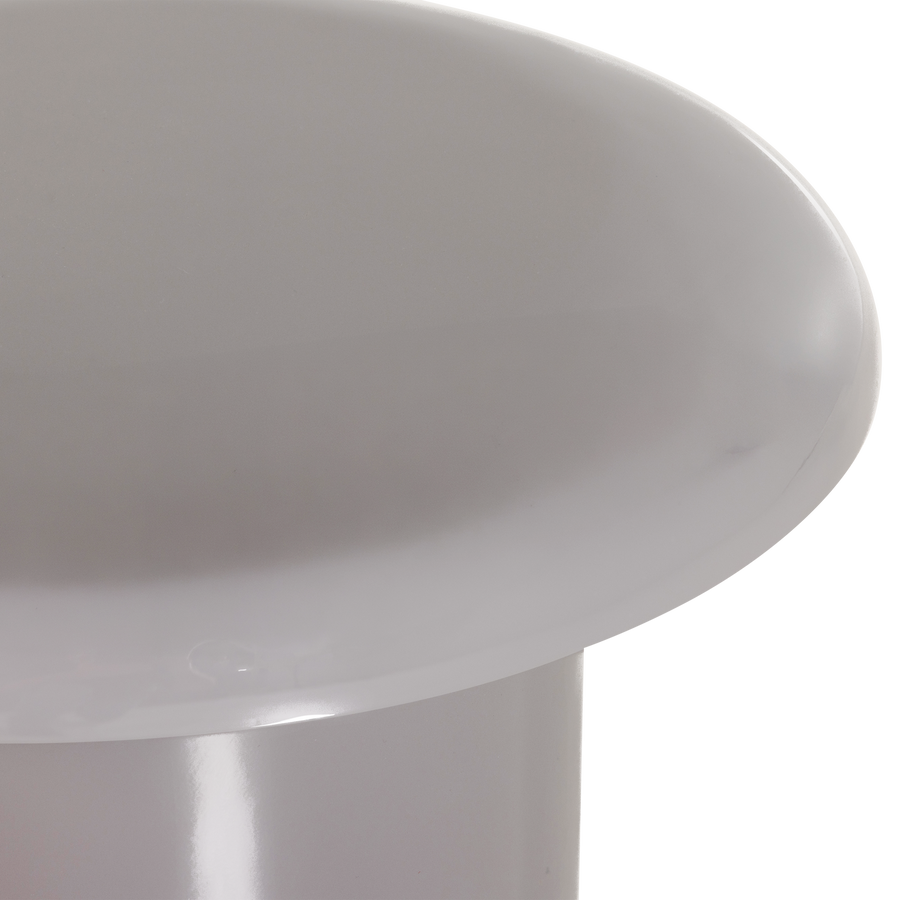 Alvo bijzettafel mdf hoogglans lichtgrijs