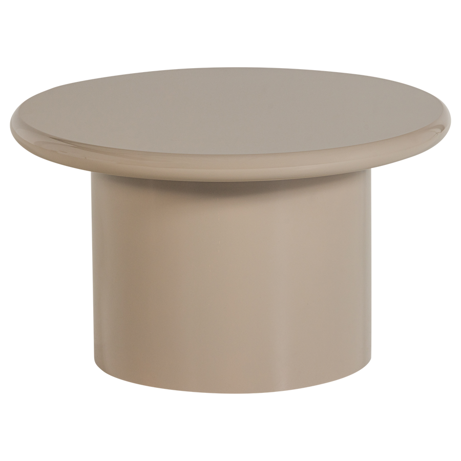 Mavon bijzettafel mdf hoogglans 35xo60 cm zand