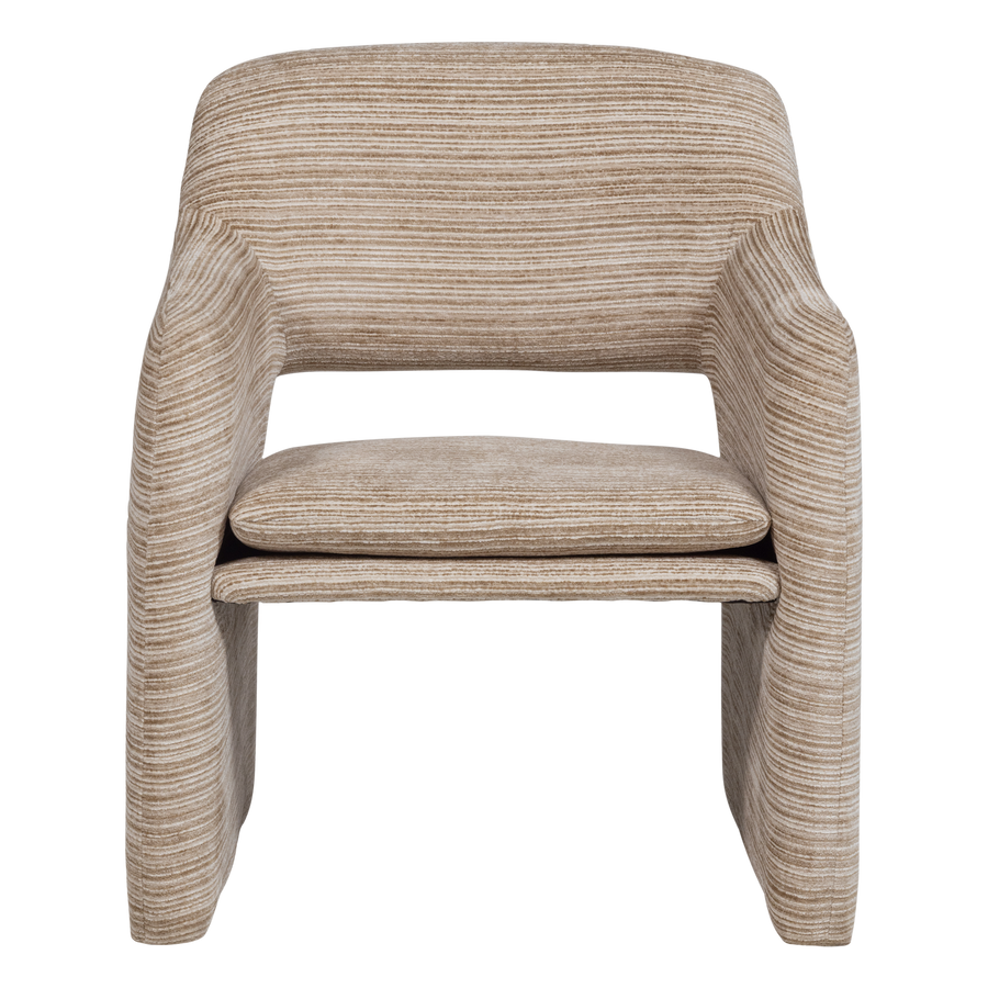 Lyric fauteuil streep dessin naturel