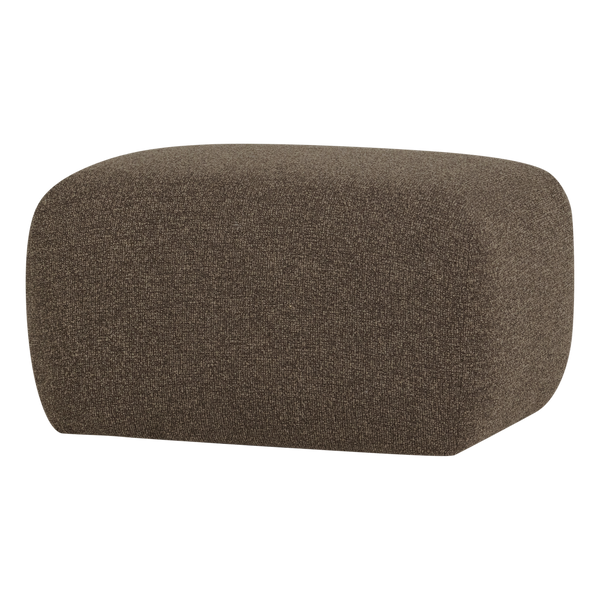 Mojo base poef boucle bruin melange