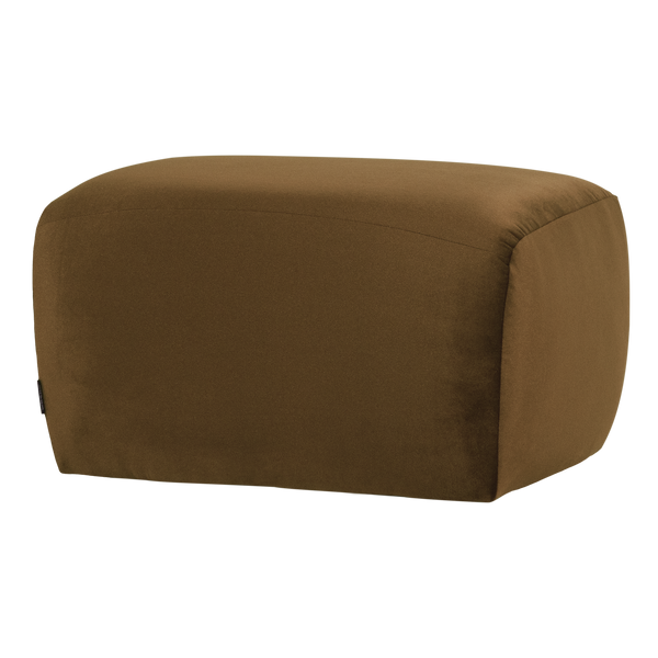 Mojo base poef velvet honinggeel