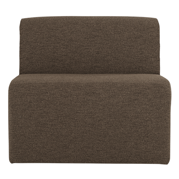 Mojo base 1-zits bankelement boucle bruin melange