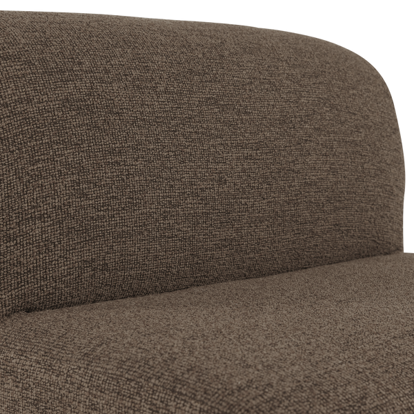 Mojo base 1-zits bankelement boucle bruin melange