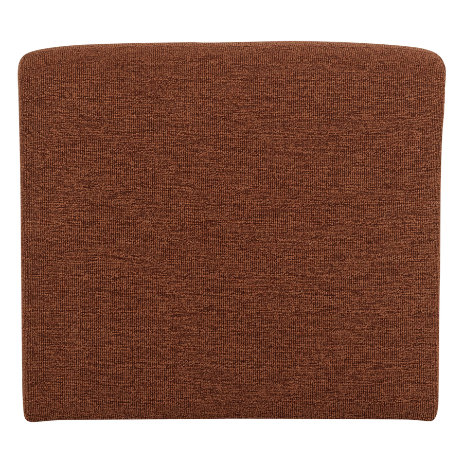 Mojo base 1-zits bankelement boucle roestbruin melange