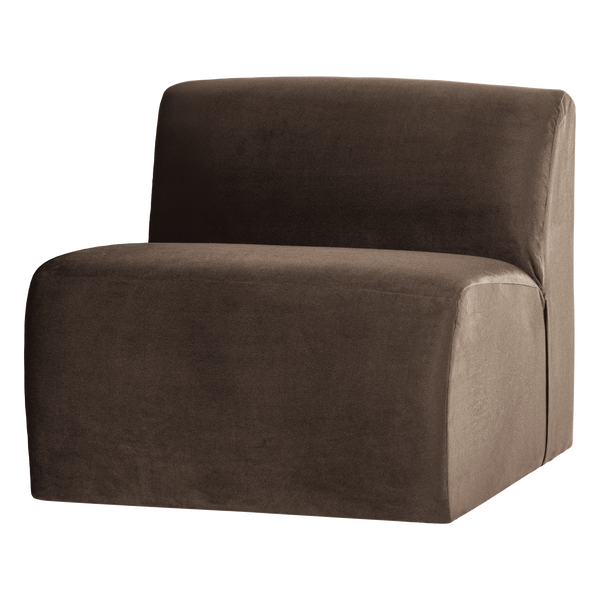 Mojo base 1-zits bankelement velvet bruin