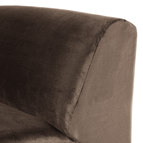 Mojo base 1-zits bankelement velvet bruin