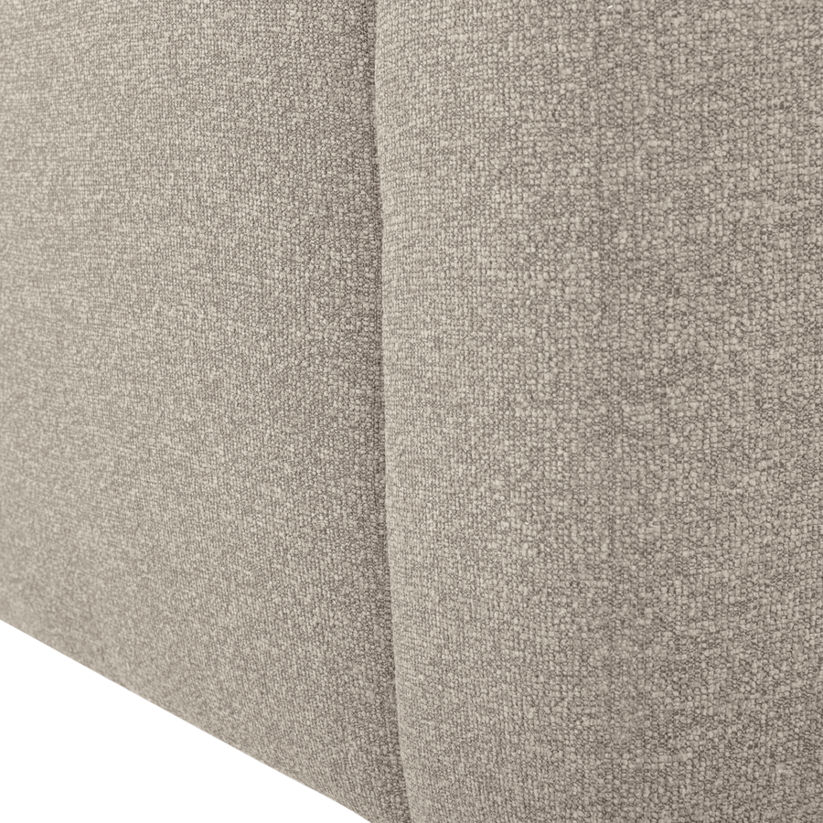 Mojo base 1-zits bankelement arm links boucle beige