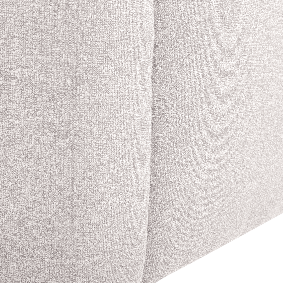 Mojo base 1-zits bankelement arm rechts boucle ecru