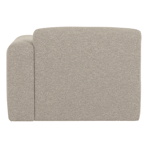 Mojo base 1-zits bankelement arm rechts boucle beige