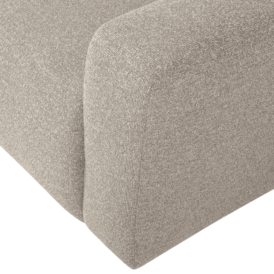 Mojo base 1-zits bankelement arm rechts boucle beige