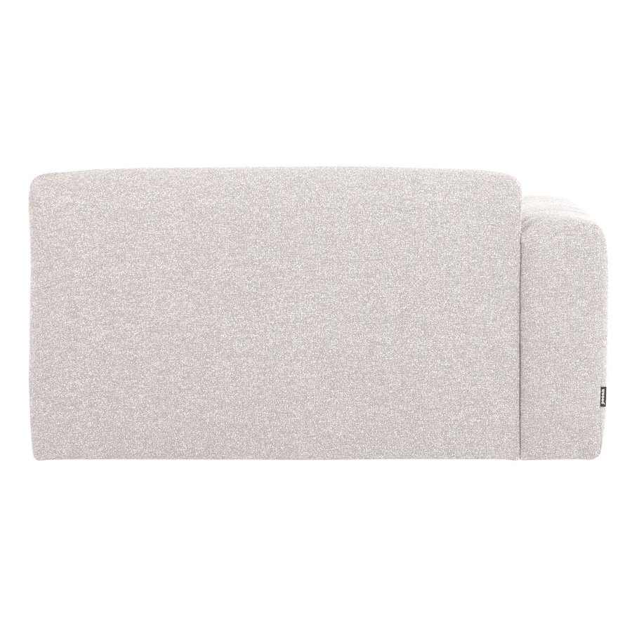 Mojo base 1,5-zits bankelement arm links boucle ecru