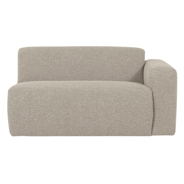 Mojo base 1,5-zits bankelement arm rechts boucle beige