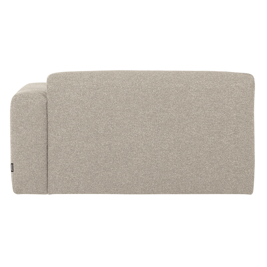 Mojo base 1,5-zits bankelement arm rechts boucle beige