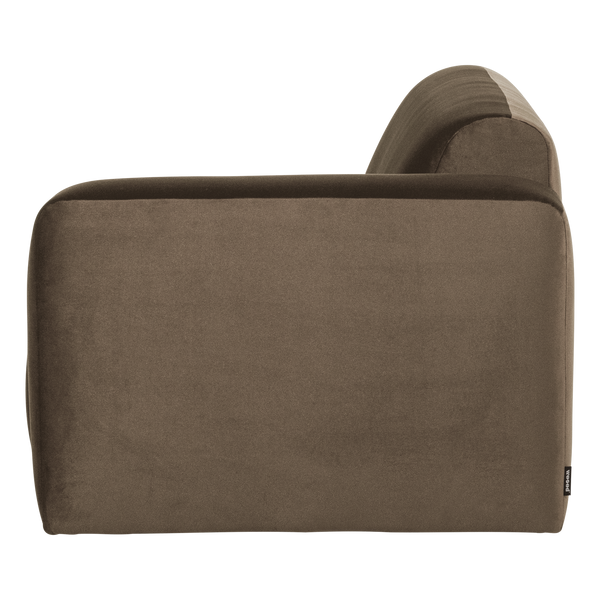 Mojo base 2-zits bankelement arm rechts velvet taupe