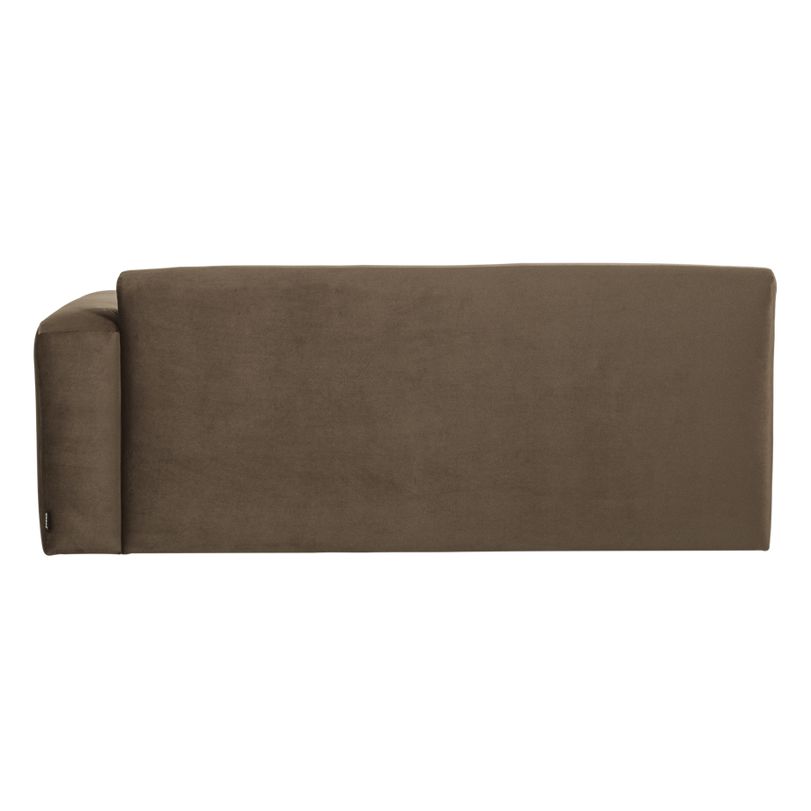 Mojo base 2-zits bankelement arm rechts velvet taupe