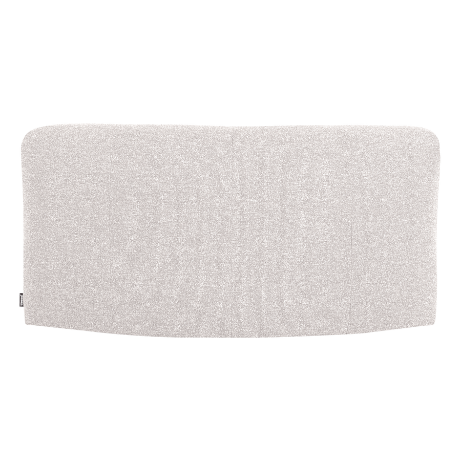 Mojo base hoekelement rond boucle ecru melange