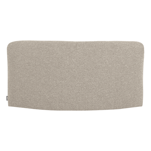 Mojo base hoekelement rond boucle beige melange