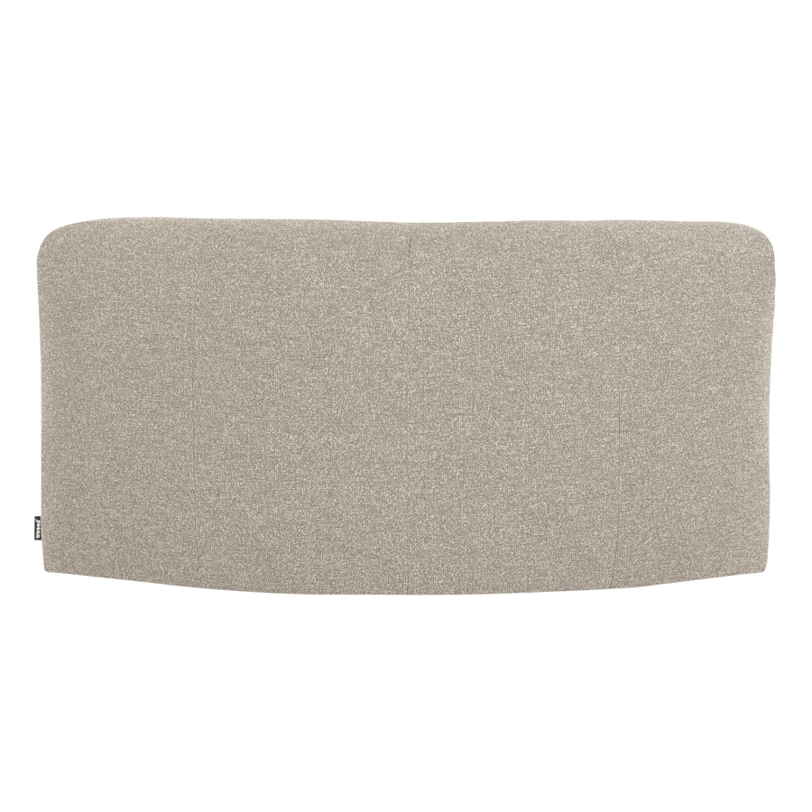 Mojo base hoekelement rond boucle beige melange