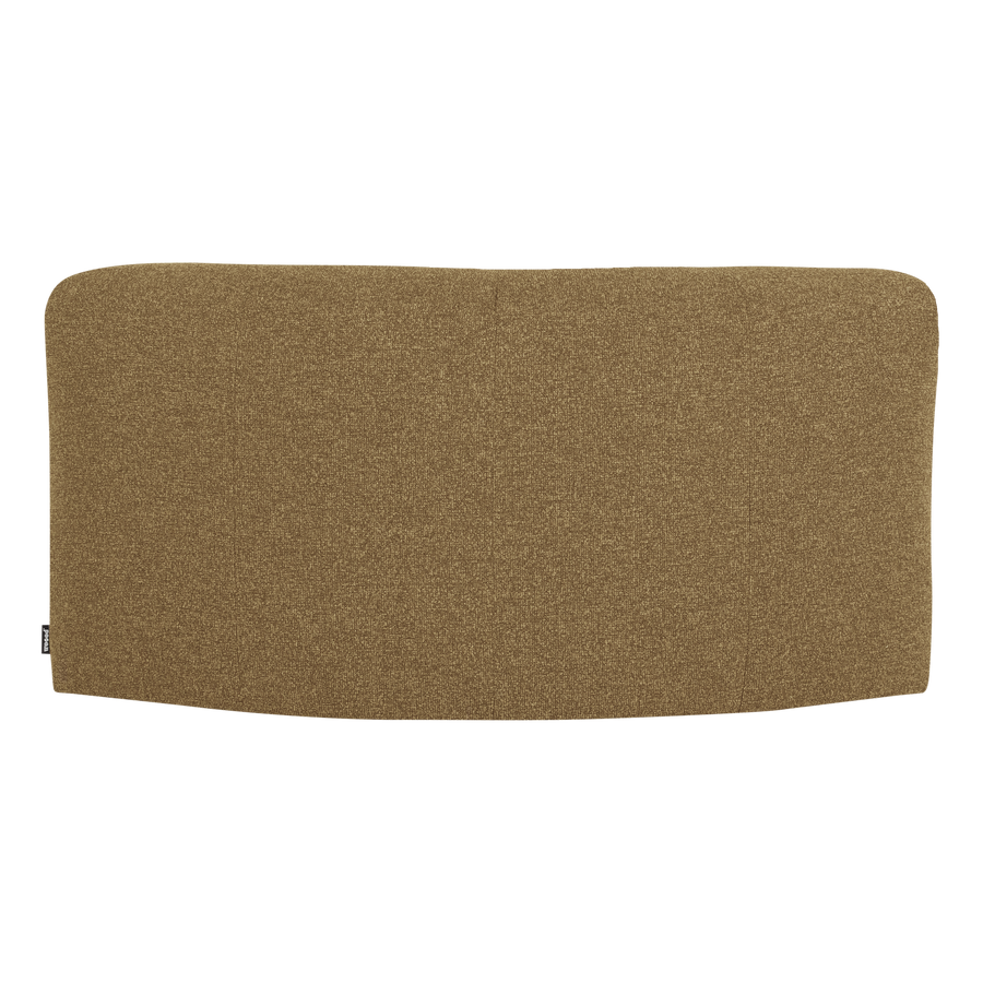 Mojo base hoekelement rond boucle geel/bruin melange