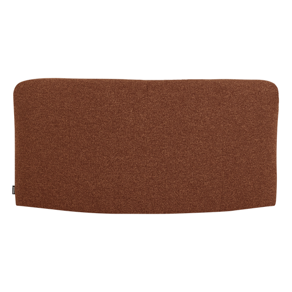 Mojo base hoekelement rond boucle roestbruin melange