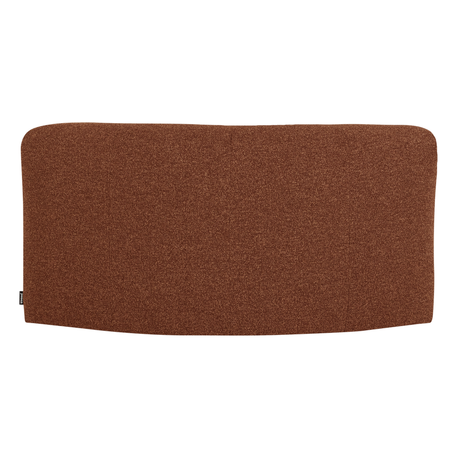 Mojo base hoekelement rond boucle roestbruin melange