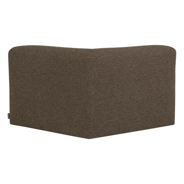 Mojo base hoekelement recht boucle bruin melange