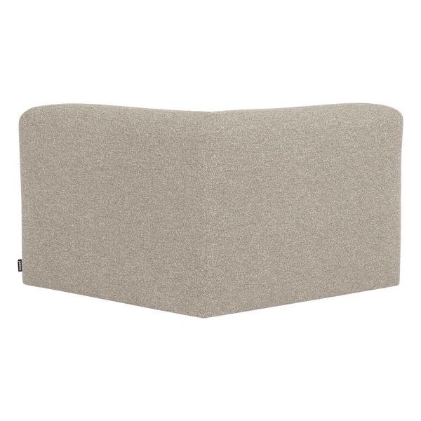 Mojo base hoekelement recht boucle beige melange