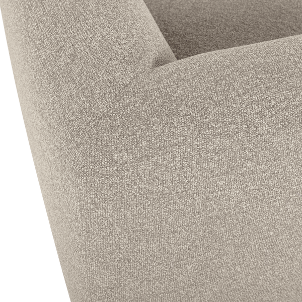 Mojo base hoekelement recht boucle beige melange