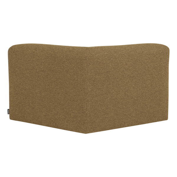 Mojo base hoekelement recht boucle geel/bruin melange