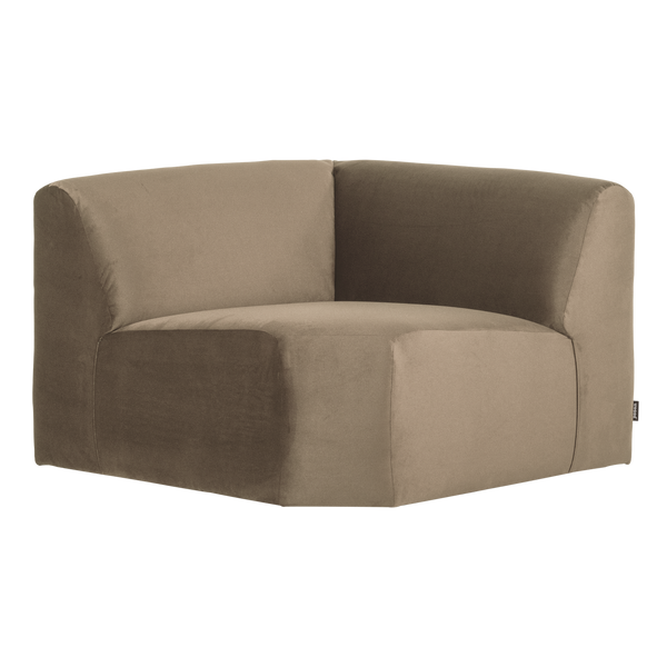Mojo base hoekelement recht velvet khaki