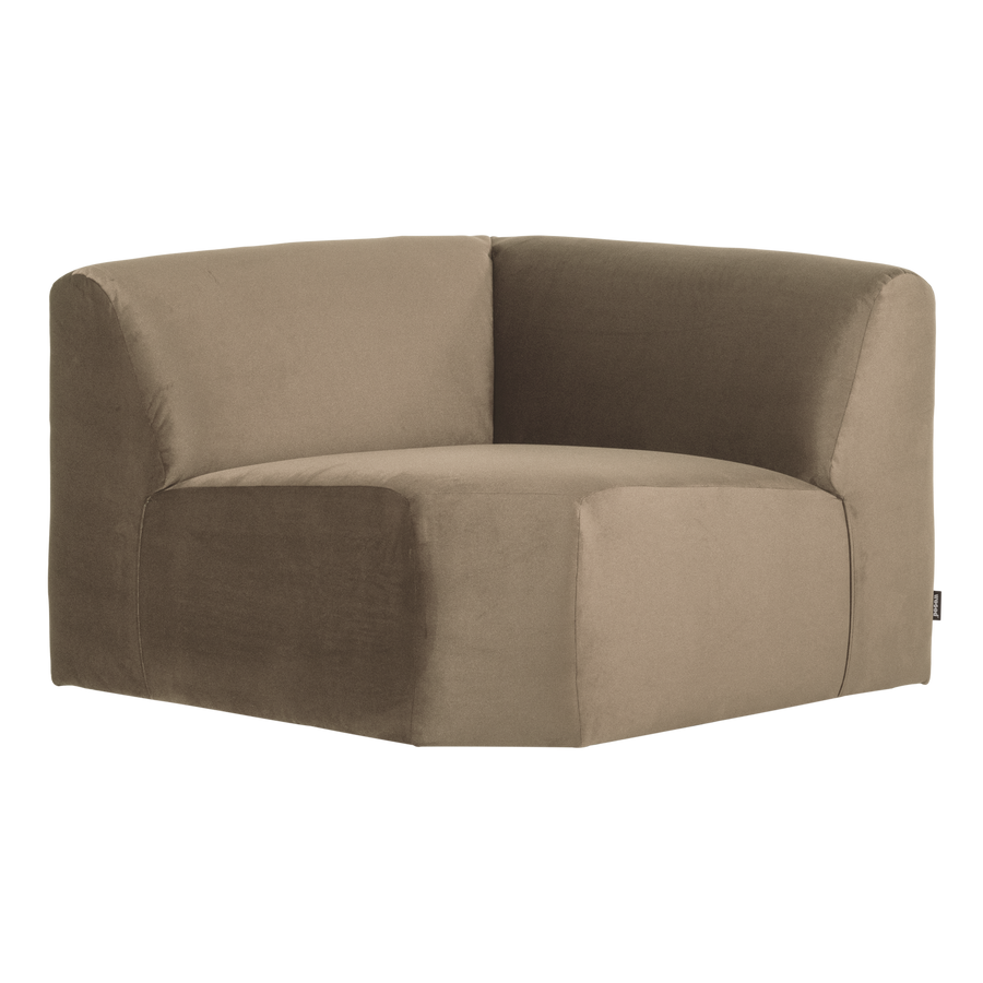 Mojo base hoekelement recht velvet khaki
