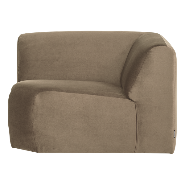 Mojo base hoekelement recht velvet khaki