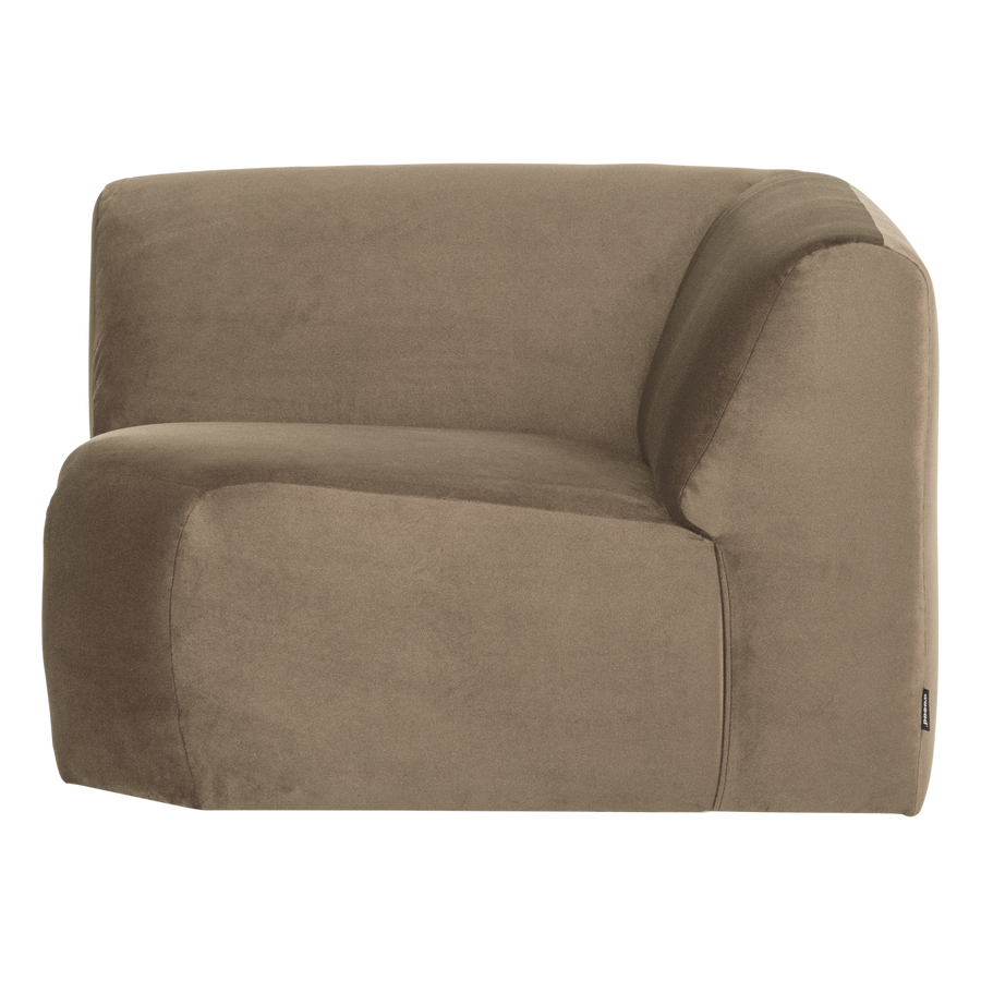 Mojo base hoekelement recht velvet khaki