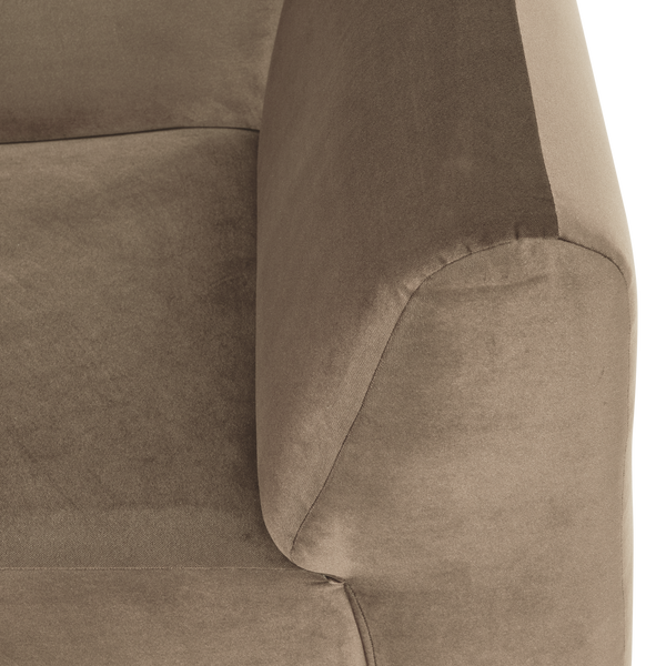 Mojo base hoekelement recht velvet khaki