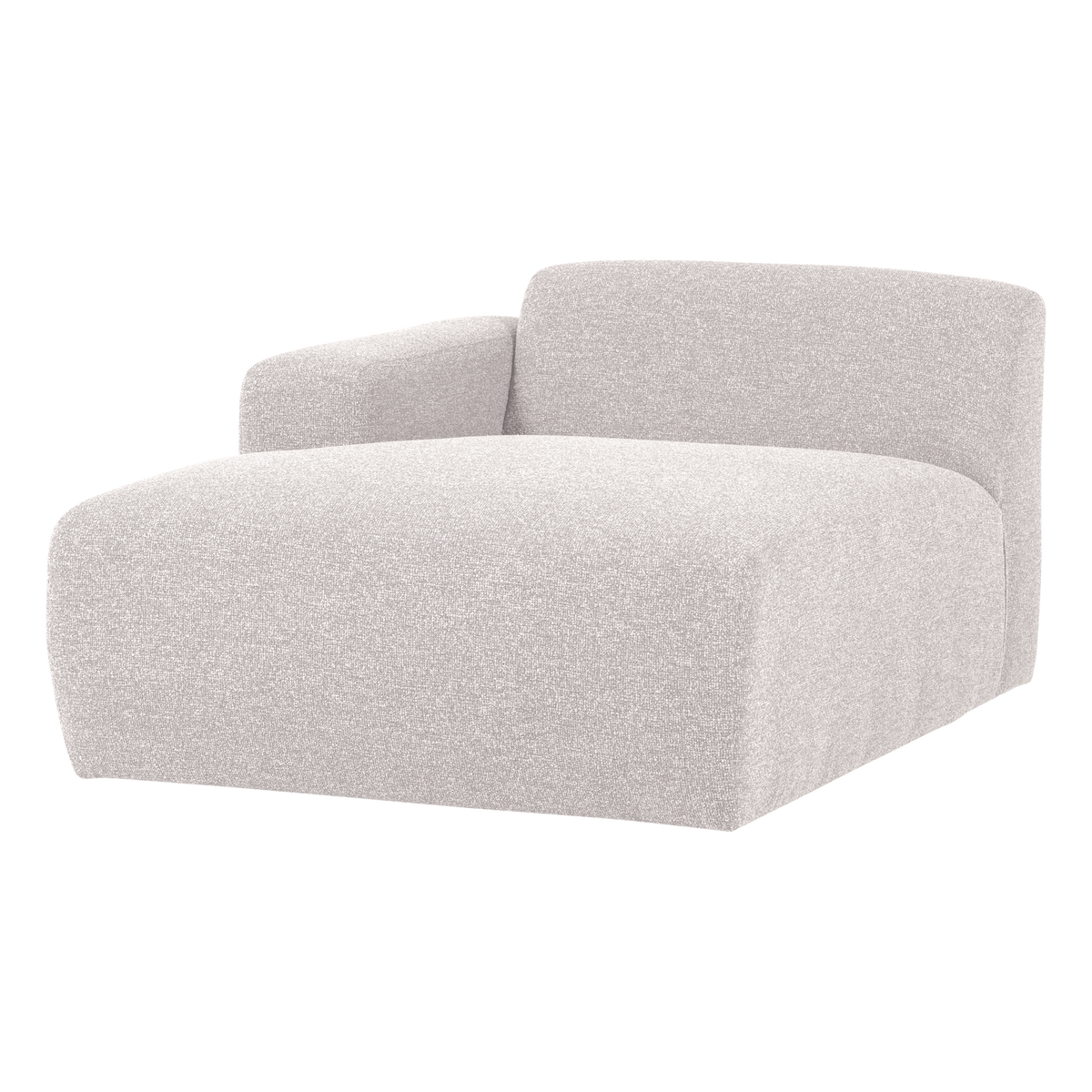 Mojo base chaise longue element links boucle ecru