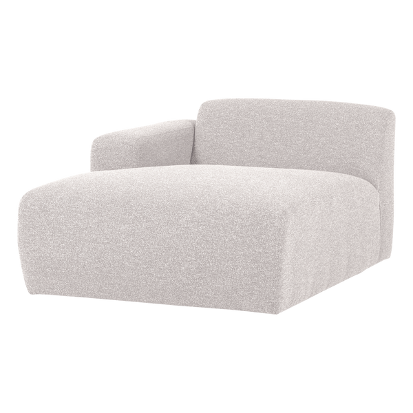 Mojo base chaise longue element links boucle ecru