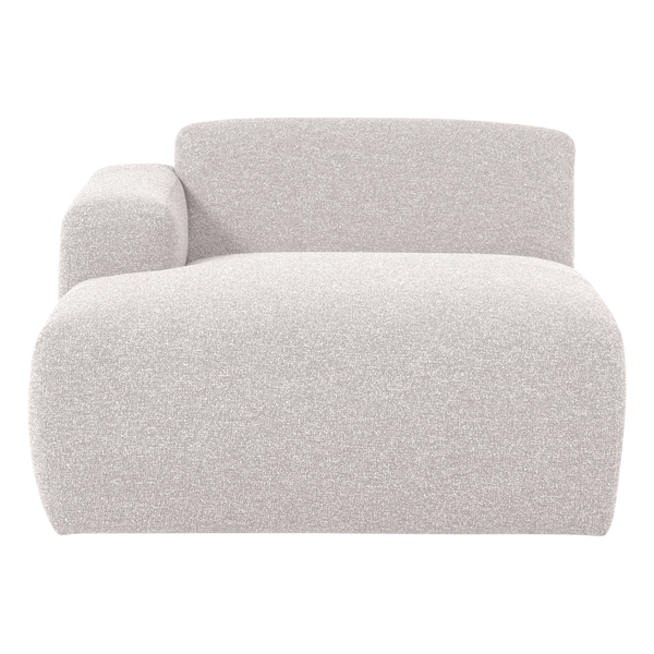 Mojo base chaise longue element links boucle ecru