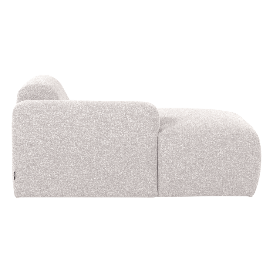 Mojo base chaise longue element links boucle ecru