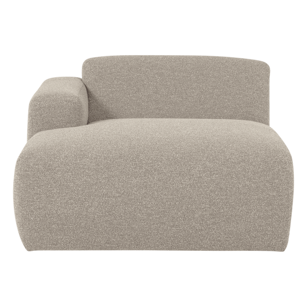 Mojo base chaise longue element links boucle beige