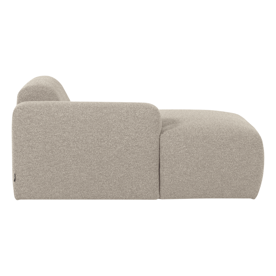 Mojo base chaise longue element links boucle beige