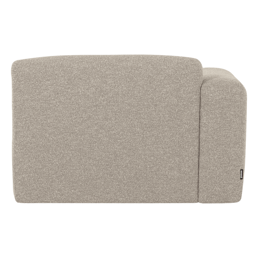 Mojo base chaise longue element links boucle beige